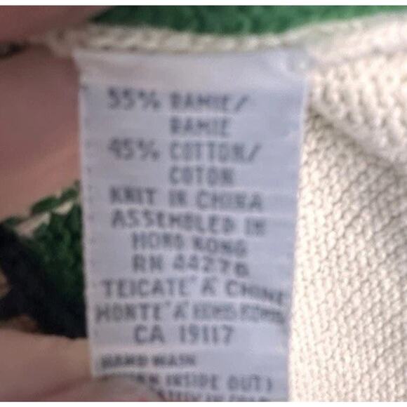 Vtg 90’s Marisa Christina Safari Animals Sweater Women XL Giraffe Zoo Elephant - Picture 11 of 16